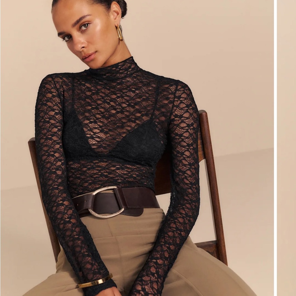 Reformation Nell Knit Top